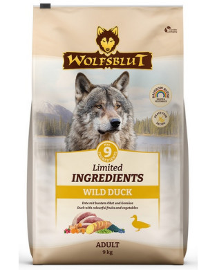 Wolfsblut Dog Limited Ingredients Wild Duck - Kaczka I Ziemniaki 9Kg