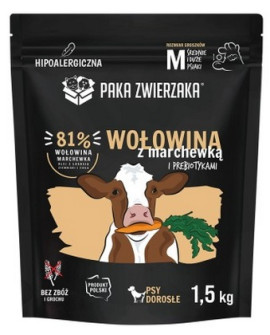 Paka Zwierzaka Seventh Heaven Wołowina Z Marchewką M 1,5Kg