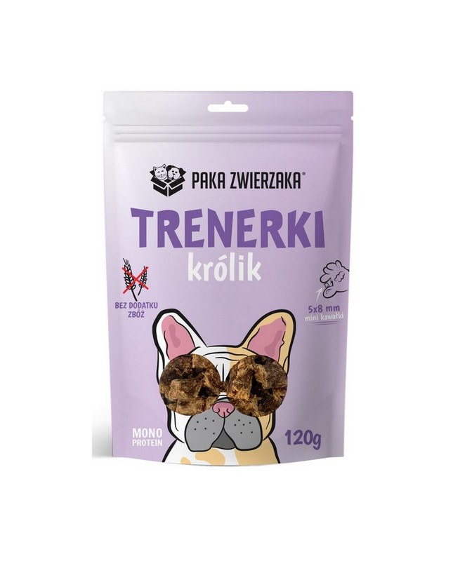 Paka Zwierzaka Trenerki Królik 120G