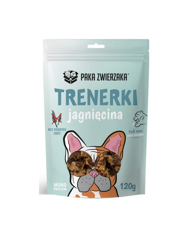 Paka Zwierzaka Trenerki Jagnięcina 120G