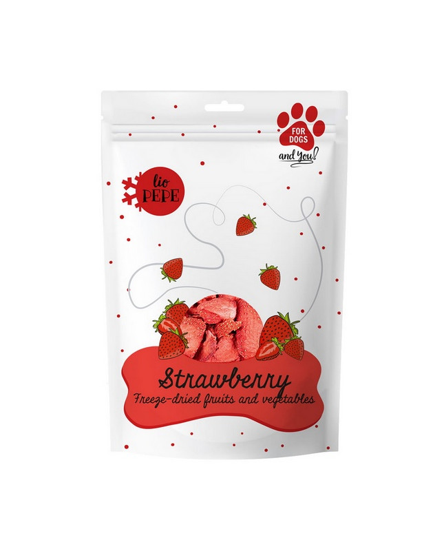 Paka Zwierzaka Lio Pepe Przysmak Strawberry (Truskawka) 20G