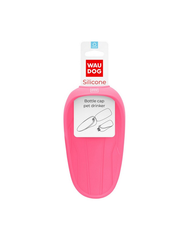 Collar Waudog Silicone Dysza Do Picia - Końcówka 165X90Mm Różowa