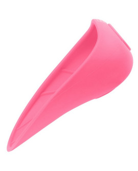 Collar Waudog Silicone Dysza Do Picia - Końcówka 165X90Mm Różowa