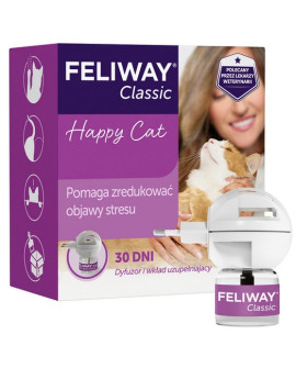 Feliway Classic - Kocie Feromony Zestaw Startowy (Dyfuzor+Wkład)