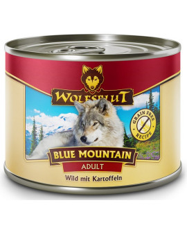 Wolfsblut Dog Blue Mountain - Dziczyzna I Ziemniaki Puszka 200G
