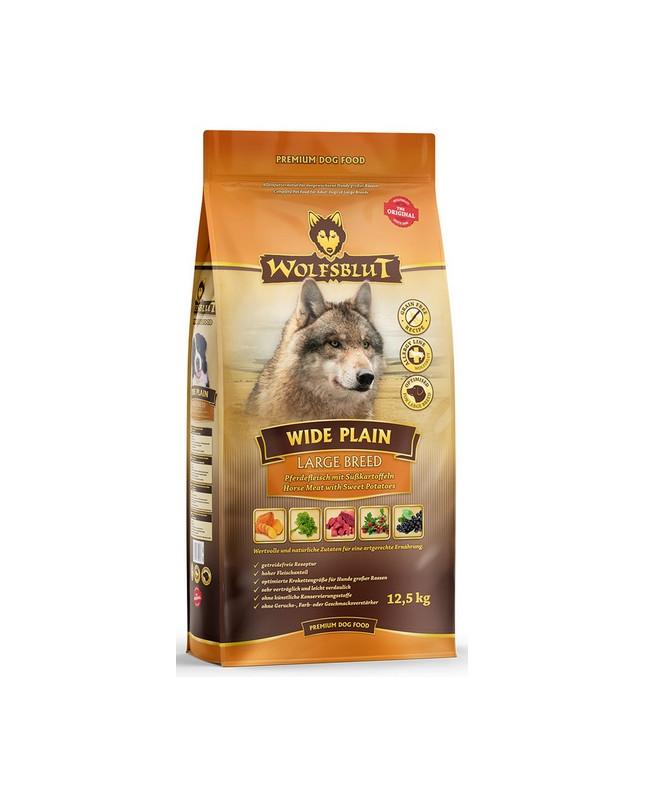 Wolfsblut Dog Wide Plain Large Breed - Konina I Bataty 2Kg