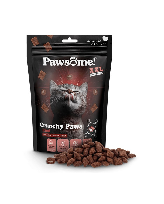 Pawsome Crunchy Paws Wołowina 150G