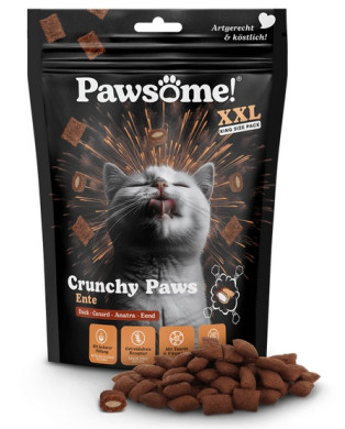 Pawsome Crunchy Paws Kaczka 150G