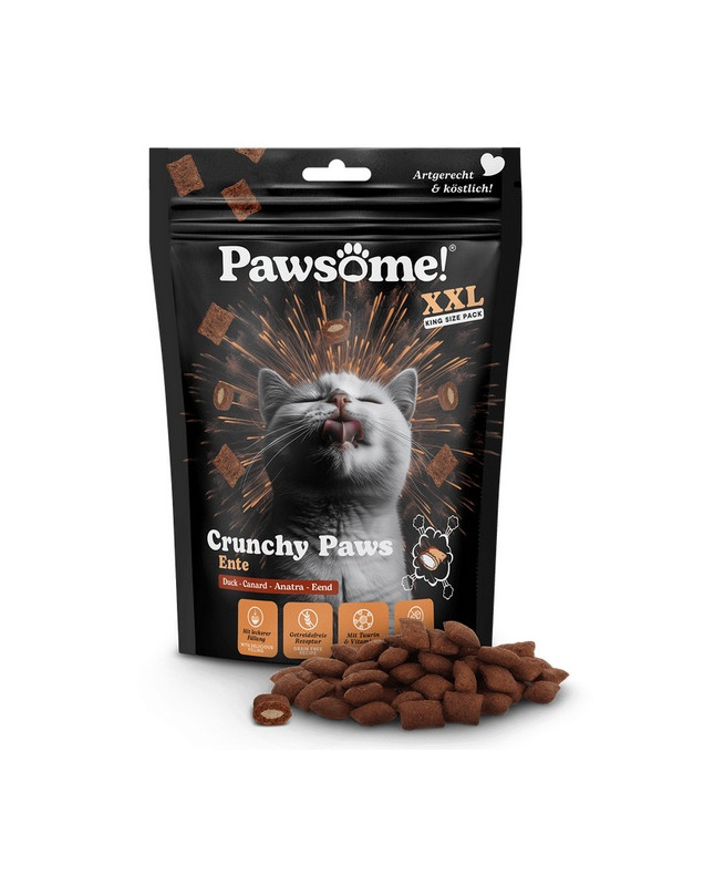 Pawsome Crunchy Paws Kaczka 150G