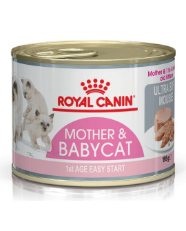 Royal Canin Mother & Babycat Instinctive Mousse karma mokra - mus dla kociąt i kotek karmiących puszka 195g