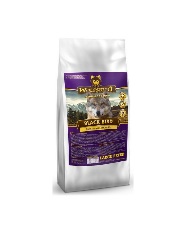 Wolfsblut Dog Black Bird Adult Large - Indyk I Bataty 12,5Kg