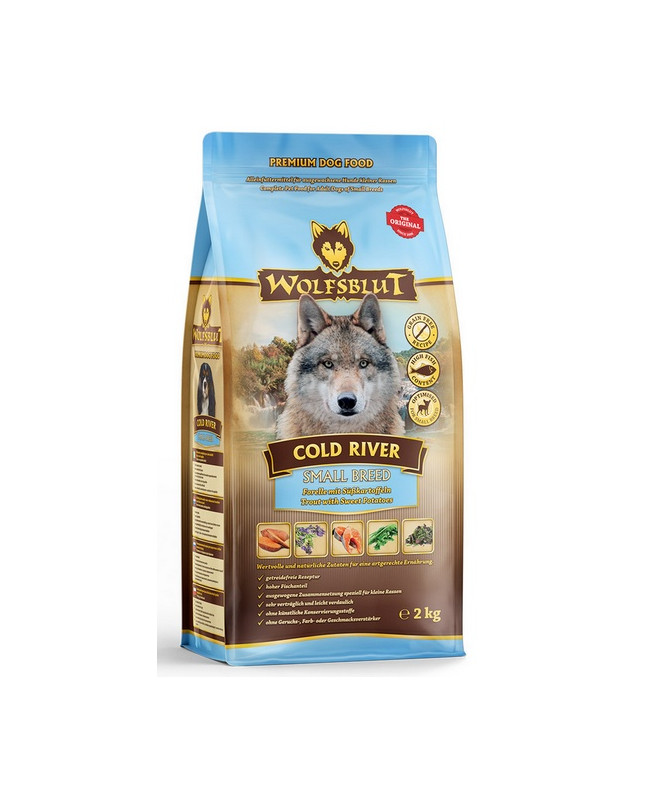 Wolfsblut Dog Cold River Small - Pstrąg I Bataty 2Kg