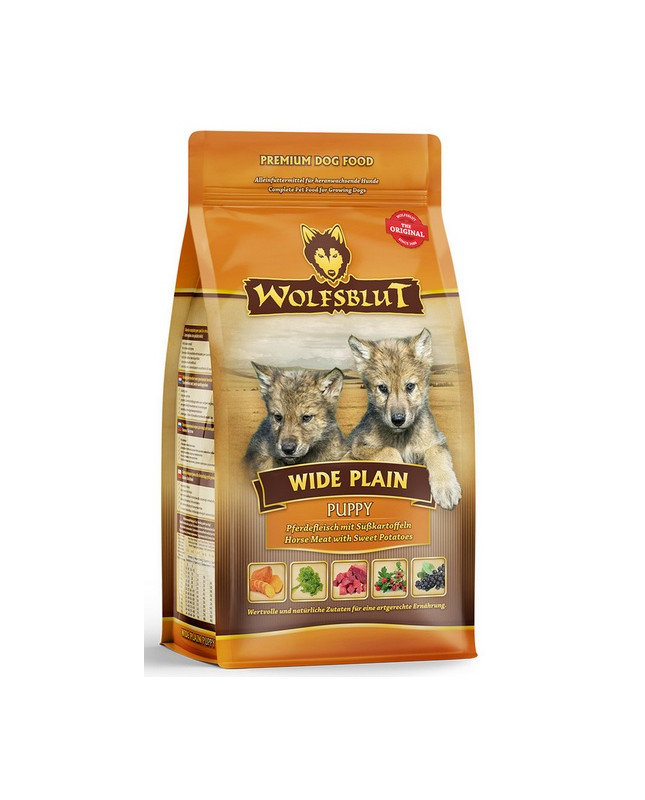 Wolfsblut Dog Wide Plain Puppy - Konina I Bataty 500G