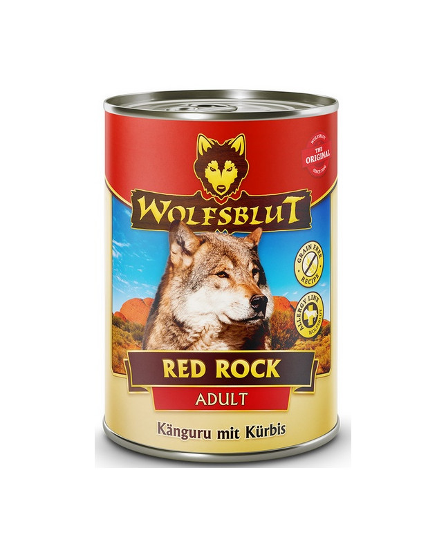 Wolfsblut Dog Red Rock - Kangur I Dynia Puszka 395G