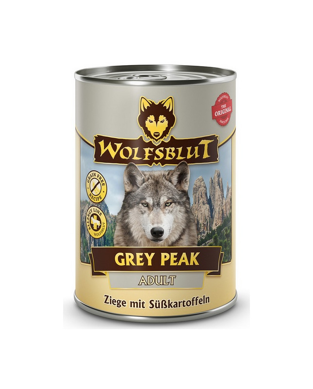 Wolfsblut Dog Grey Peak - Koza I Bataty Puszka 395G