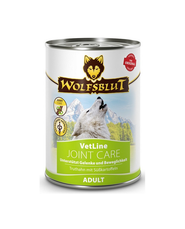 Wolfsblut Dog Vetline Joint Care - Indyk I Bataty Puszka 395G