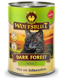 Wolfsblut Dog Dark Forest - Dziczyzna I Bataty Puszka 395G