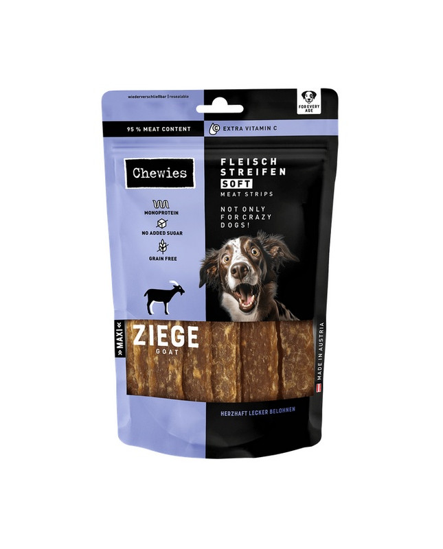 Chewies Meat Strips Soft Maxi Koza 150G