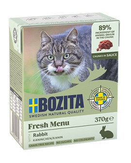 Bozita Z Królikiem Kawałki W Sosie Kartonik 370G