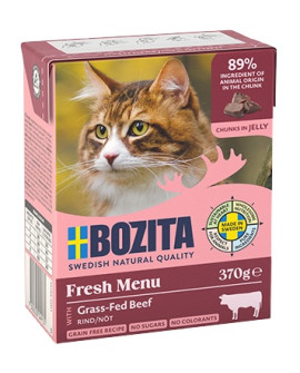 Bozita Z Wołowiną Kawałki W Galaretce Kartonik 370G