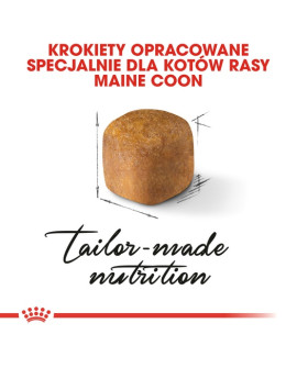 Royal Canin Maine Coon Kitten Karma Sucha Dla Kociąt, Do 15 Miesiąca, Rasy Maine Coon 2Kg