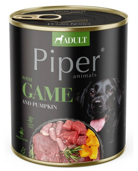 Piper Pies Dziczyzna I Dynia Puszka 800G