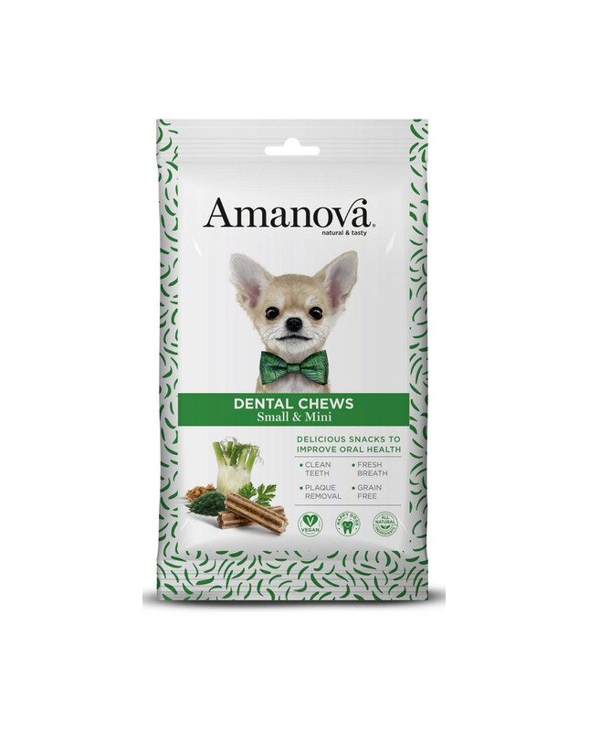 Amanova Dog Dental Chews Small & Mini 110G