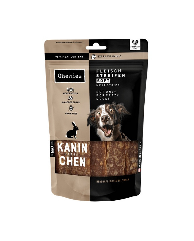 Chewies Meat Strips Soft Maxi Królik 150G