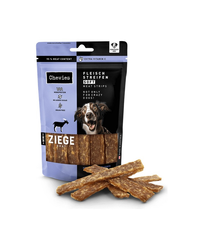 Chewies Meat Strips Soft Mini Koza 70G