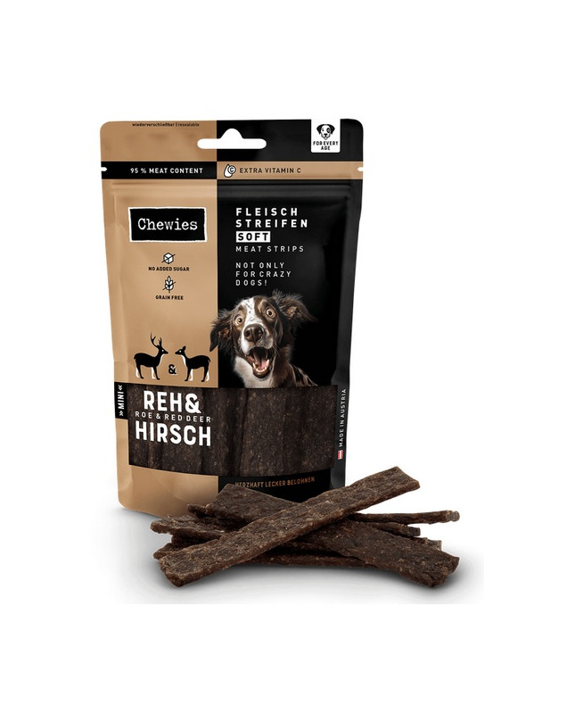 Chewies Meat Strips Soft Mini Sarna & Jeleń 70G