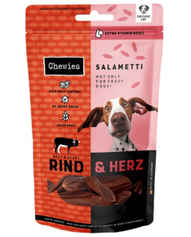 Chewies Beef Salametti Wołowina Z Sercami 60G