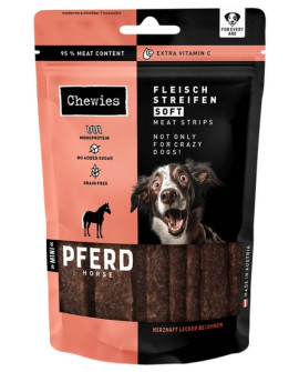 Chewies Meat Strips Soft Mini Konina 70G