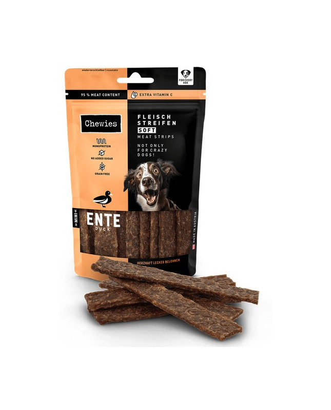 Chewies Meat Strips Soft Mini Kaczka 70G