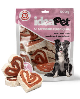 Ideapet O! Serduszka Z Jagnięciną 500G