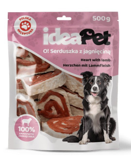 Ideapet O! Serduszka Z Jagnięciną 500G