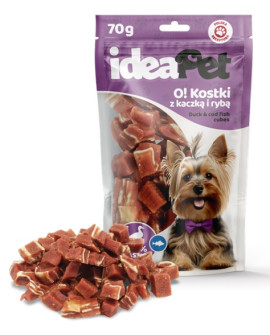 Ideapet O! Kostka Z Kaczką I Rybą 70G