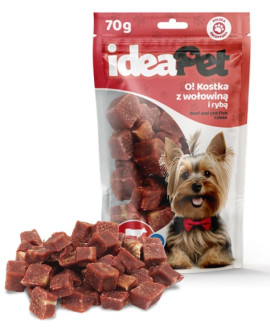 Ideapet O! Kostka Z Wołowiną I Rybą 70G