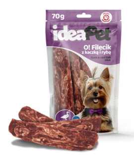Ideapet O! Fileciki Z Kaczką I Rybą 70G