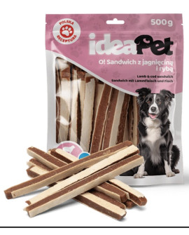 Ideapet Sandwich Z Jagnięciną I Rybą 500G