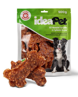 Ideapet Kostki Królik Z Ryżem 9Cm 500G