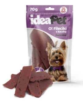 Ideapet O! Fileciki Z Kaczką 70G
