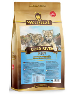 Wolfsblut Dog Cold River Puppy - Pstrąg I Bataty 12,5Kg