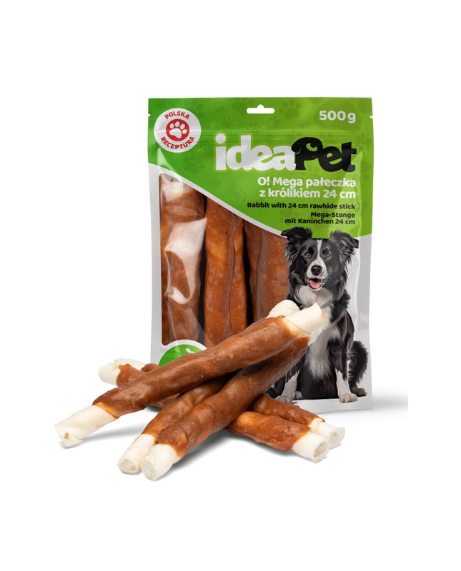 Ideapet Mega Pałeczka Z Królikiem 500G