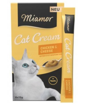 Miamor Cat Cream Kurczak I Ser 6X15G