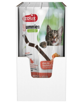 Zolux Yummies Miękki Przysmak Dla Kota - Pałeczki Łosoś & Pstrąg 3X5G