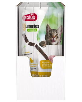 Zolux Yummies Miękki Przysmak Dla Kota - Pałeczki Indyk & Wątróbka 3X5G