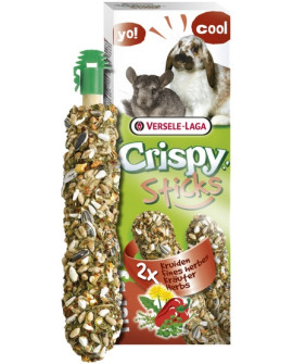 Versele-Laga Crispy Sticks Rabbit & Chinchilla Herbs - Kolby Dla Królików I Szynszyli Z Ziołami 110G