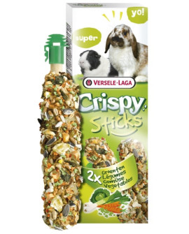 Versele-Laga Crispy Sticks Rabbit & Guinea Pig Vegetables - Kolby Dla Królików I Świnek Z Warzywami 110G