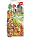 Versele-Laga Crispy Sticks Rabbit & Guinea Pig Fruits - Kolby Dla Królików I Świnek Z Owocami 110G
