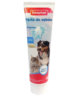 Beaphar Pasta Do Zębów O Smaku Mięsa Dla Psa I Kota 100Ml